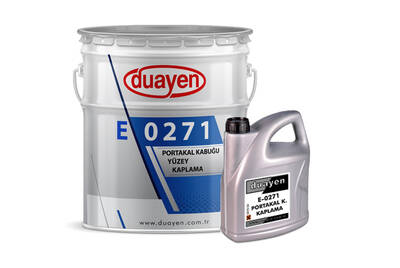 EPOKSİ PORTAKAL KABUĞU SONKAT KAPLAMA E-0271 DUAYEN 22 KG - 1