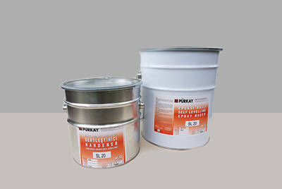 Epoksi Şeffaf Self Levelling epoksi esaslı zemin kaplama malzemesi 10 kg + 6 kg - 1