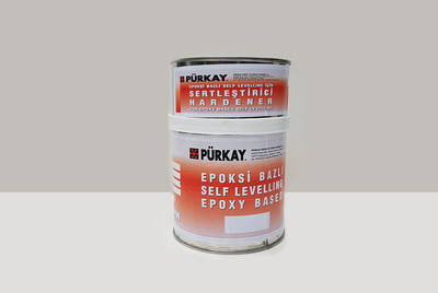 Epoksi Şeffaf Self Levelling epoksi esaslı zemin kaplama malzemesi 400 gr +240 gr - 1
