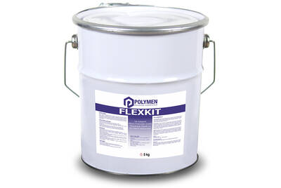 FLEXKIT, bitüm poliüretan esaslı, tiksotropik su yalıtım malzemesi 5 Kg. - 3